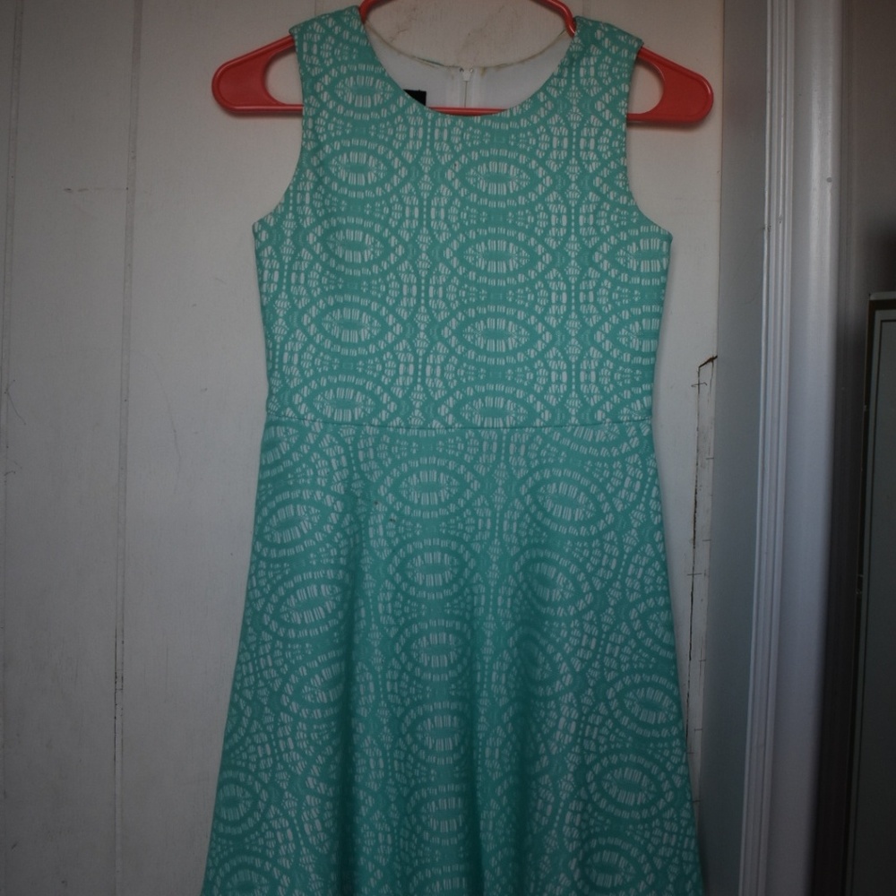 Blue Lace Dress